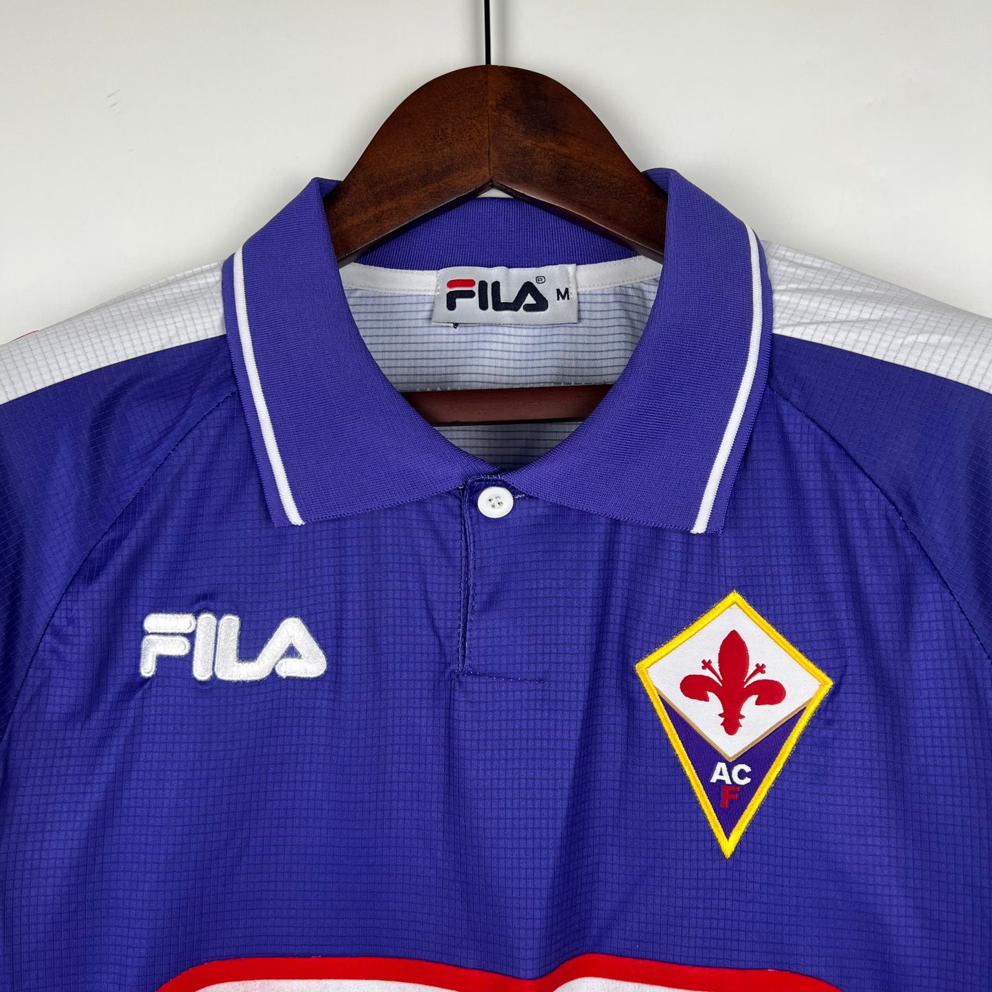 Fiorentina Retro Jersey Long 98 S-XXL