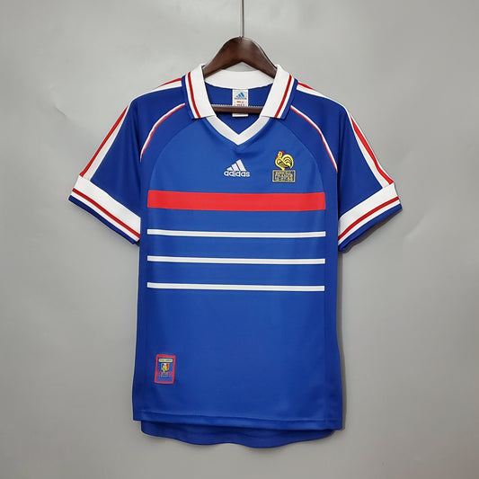 Francia Retro Jersey 98 S-XXL