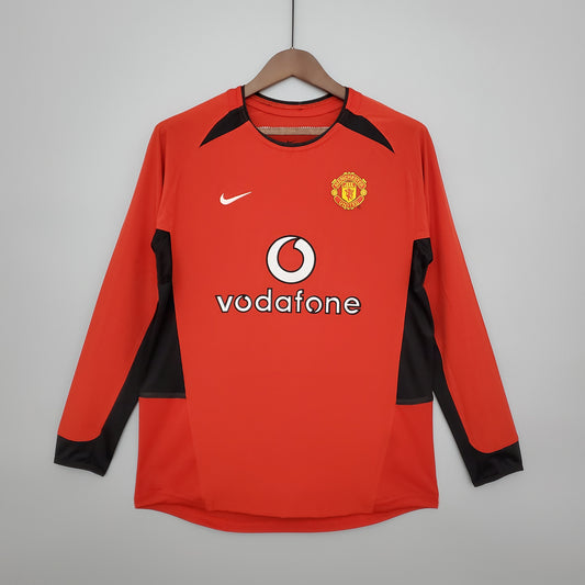 Manchester United Retro Jersey Long 02/04 S-XXL