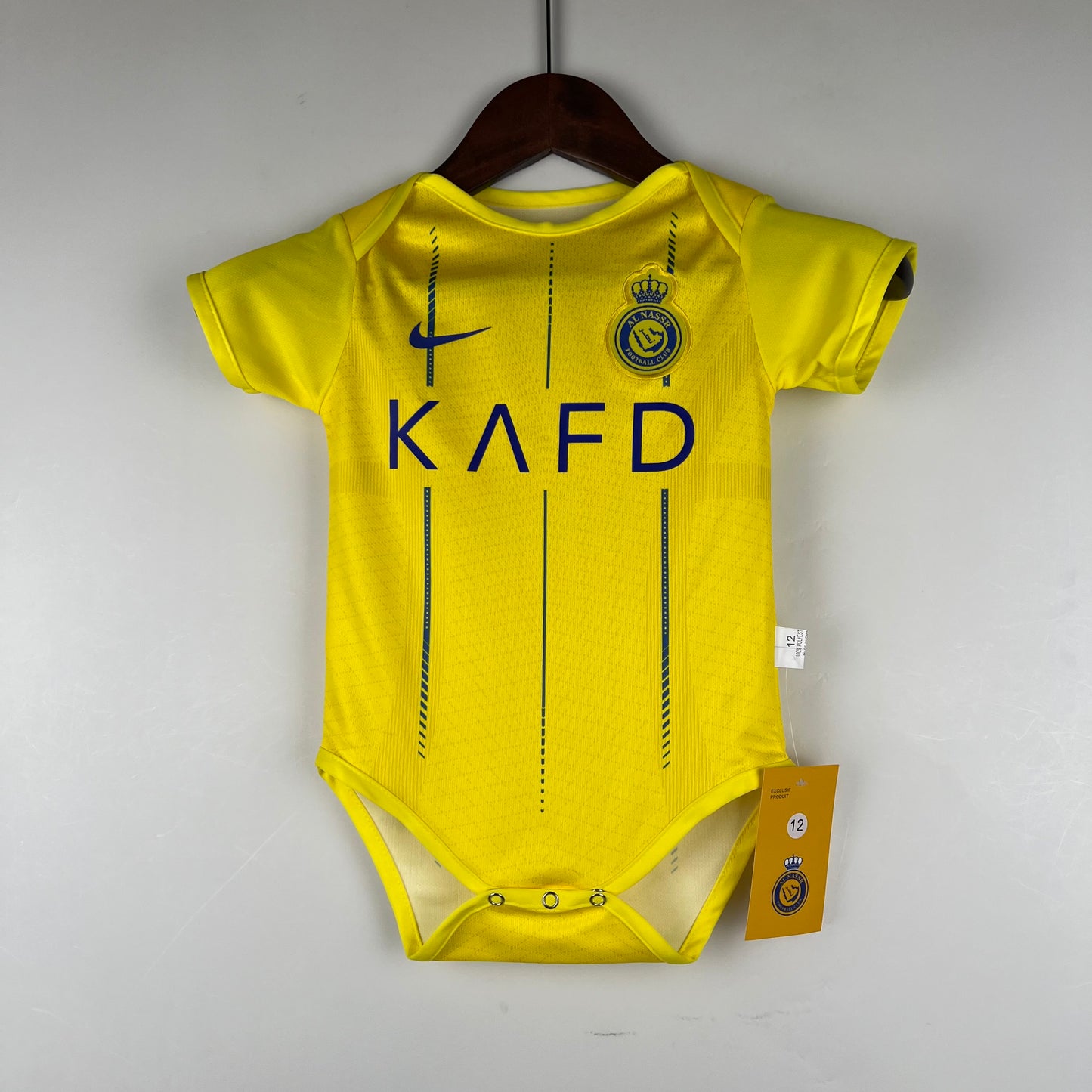 Al Nassr Baby Jersey 9/12 Months 