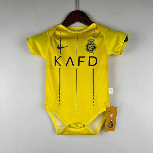 Al Nassr Baby Jersey 9/12 Meses